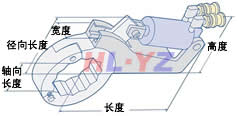 开口液压扳手示意图